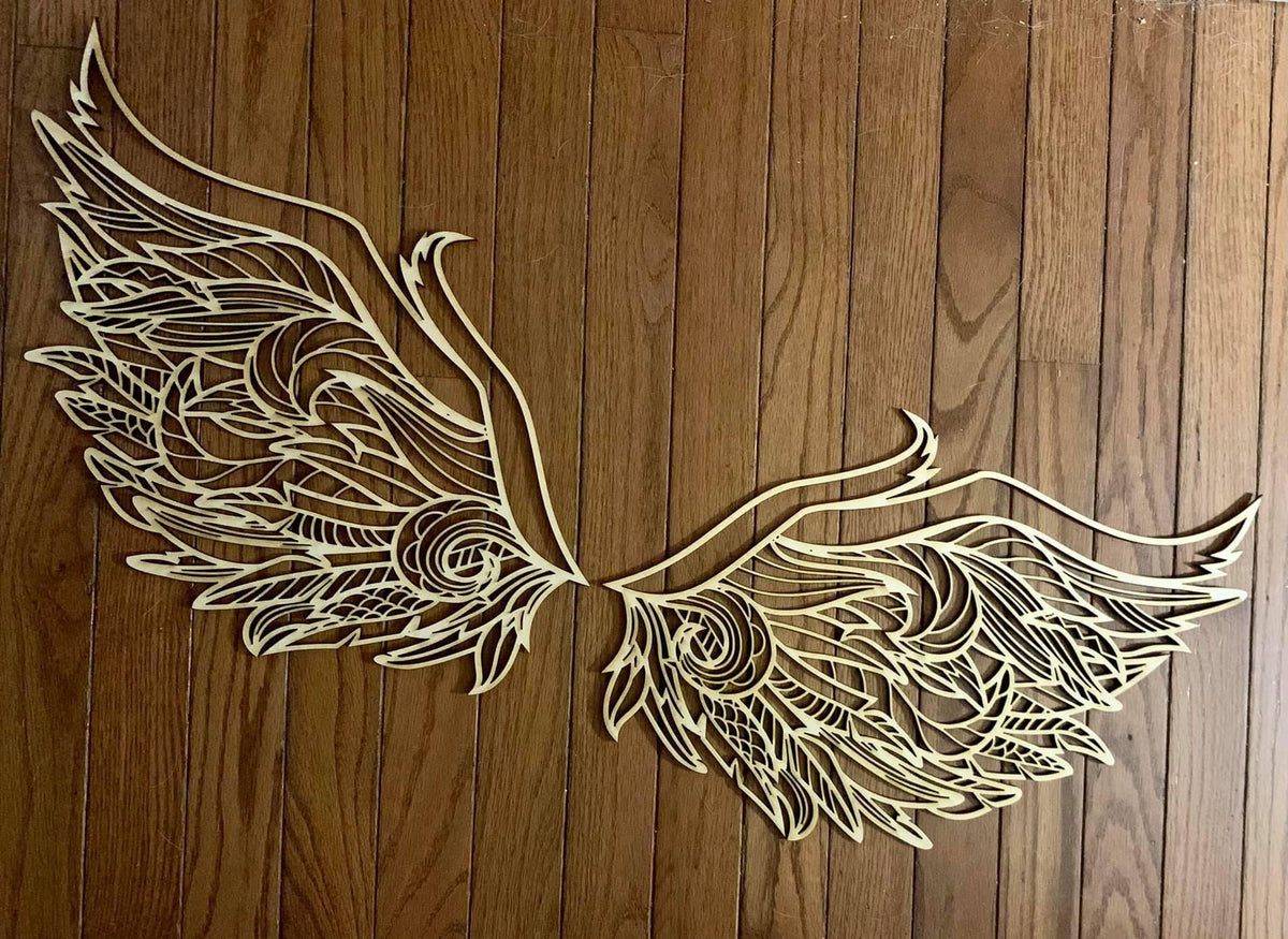 Take These Broken Wings and Learn to Fly Cut File Laser Cut 
