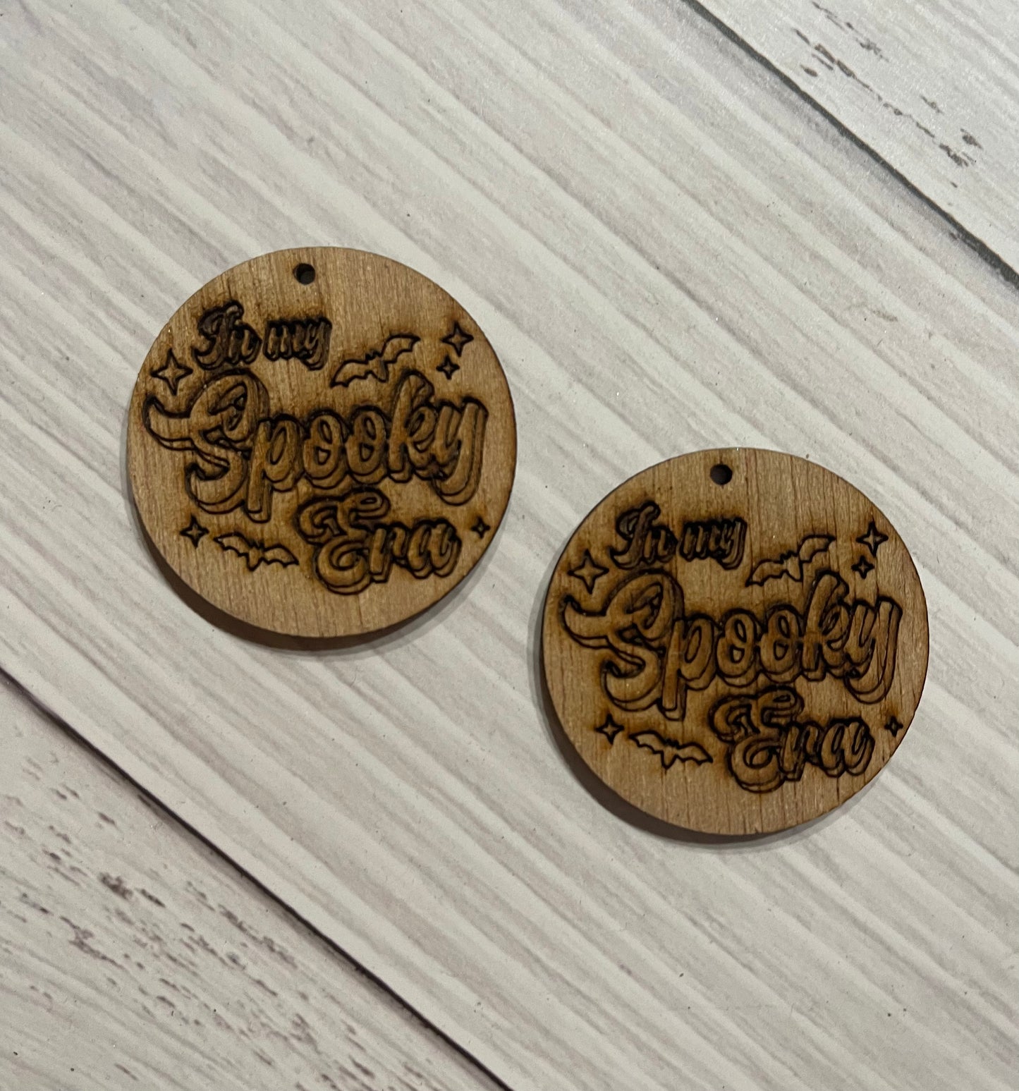 Halloween Blank Wood Earrings. DIY jewelry. Unfinished laser cut wood jewelry. Wood earring blanks. Unfinished wood earrings. Wood jewelry blanks.