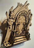 Fairy Door with Stairs Standing Set
