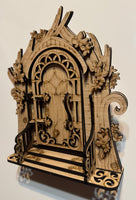 Fairy Door with Stairs Standing Set