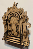 Fairy Door with Stairs Standing Set