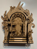 Fairy Door with Stairs Standing Set