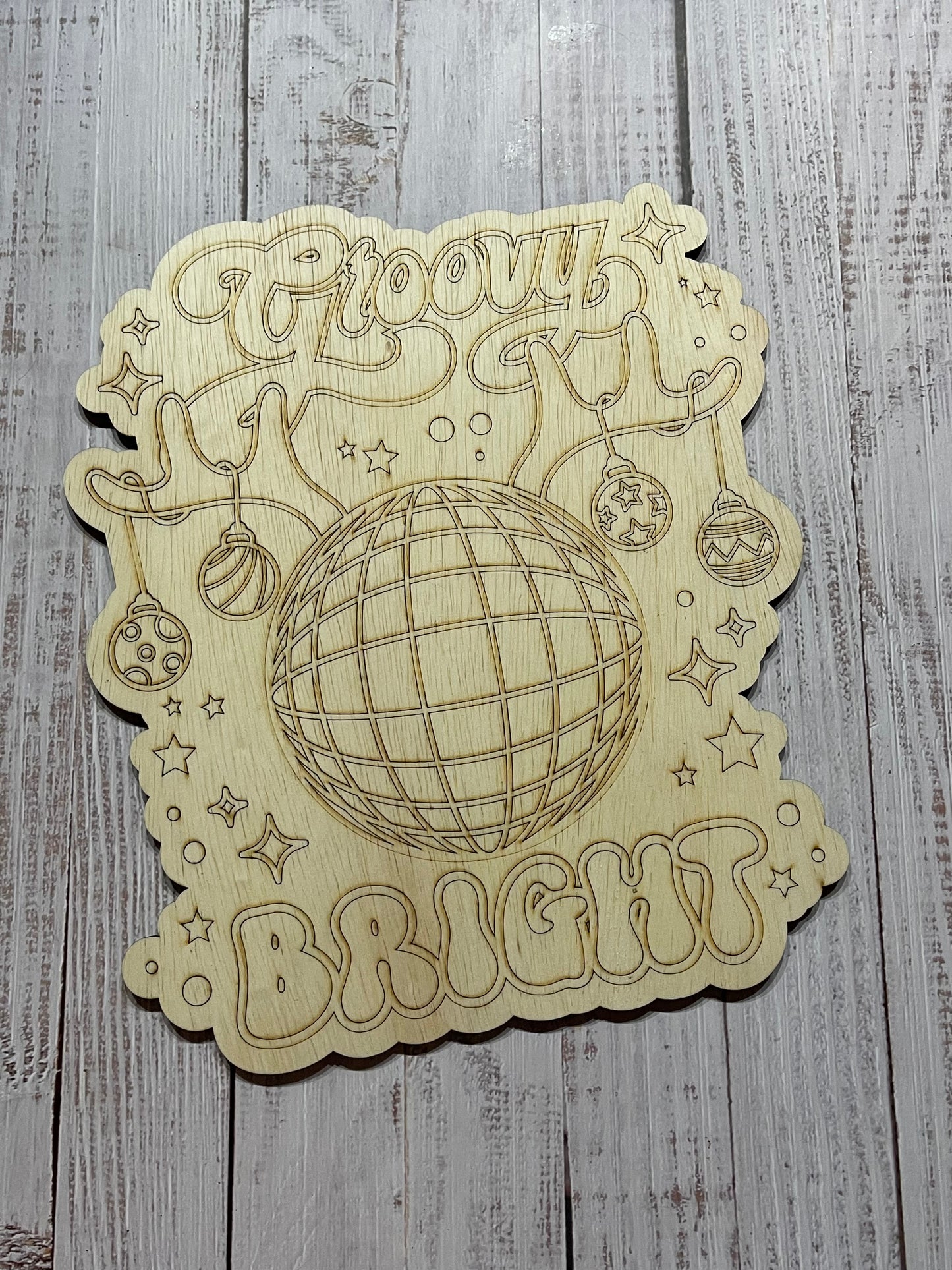 Groovy and Bright Sign Blank