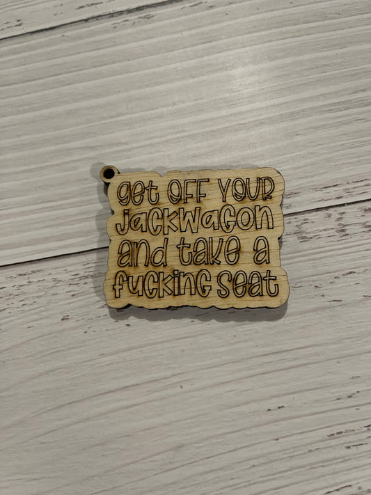 NSFW Unfinished Wood Keychain Blank