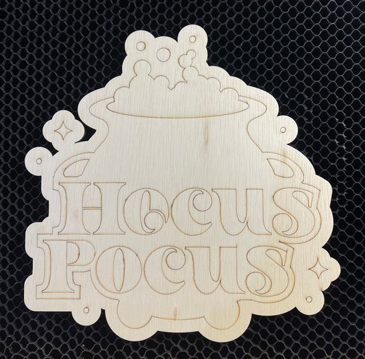 Hocus Pocus Sign Blank Set