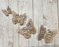 Kaleidoscope of Butterflies Unfinished Wood Blank. DIY wood cutout. Diy painting blank.