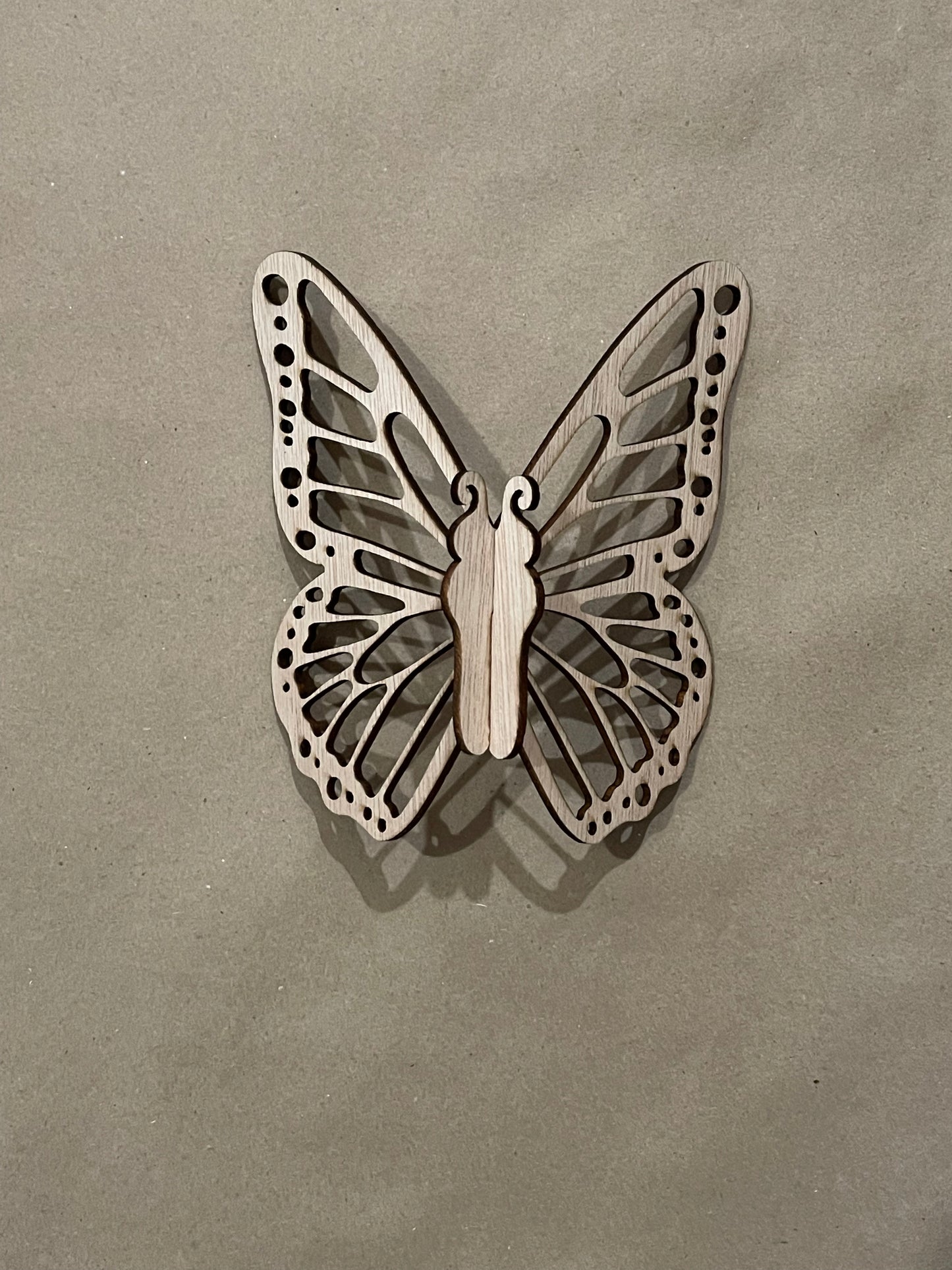 3D Butterfly Unfinished Wood Blank. DIY wood cutout. Diy painting blank.