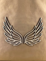 Simple Wings 2 - Laser Cut Unfinished Wood Project