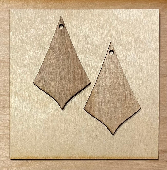 Blank Wood Earrings. DIY jewelry. Unfinished laser cut wood jewelry. Wood earring blanks. Unfinished wood earrings. Wood jewelry blanks.