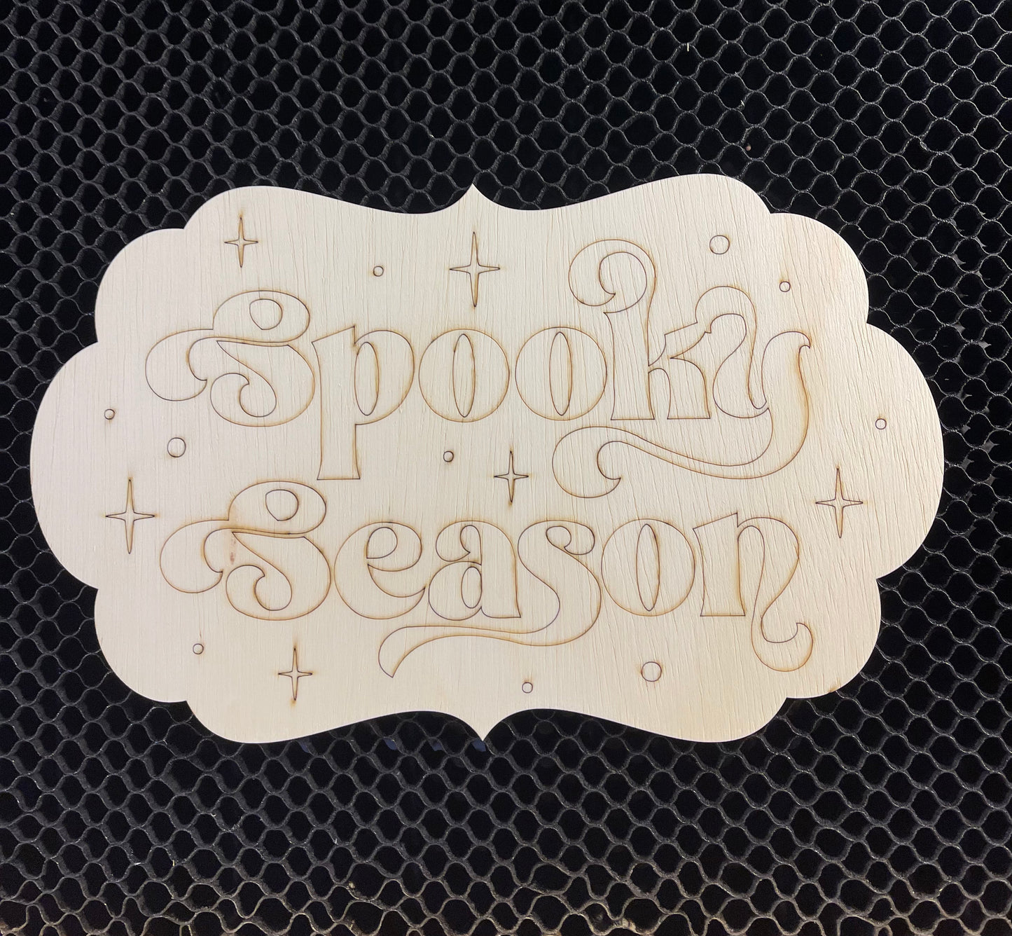 Spooky Season Sign Blank Set