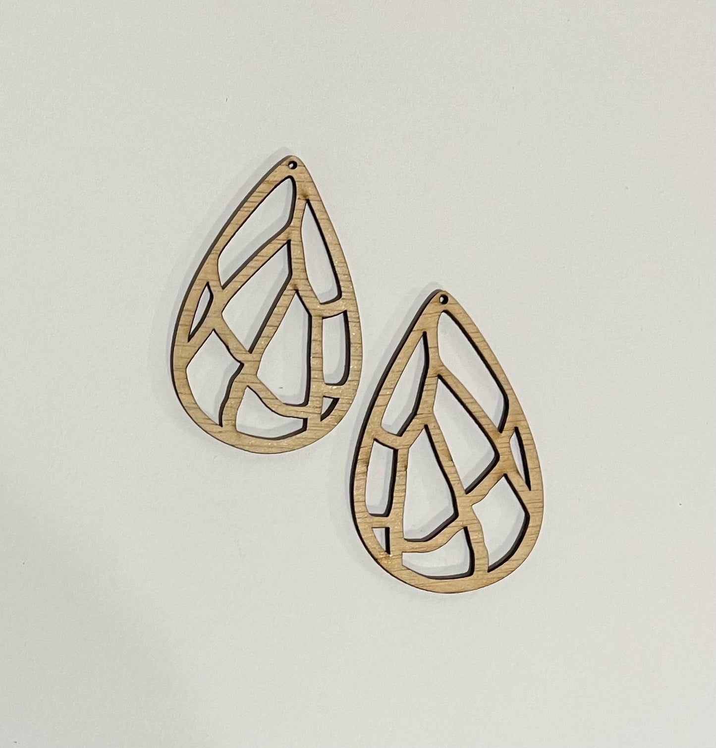 Wings Blank Wood Earrings. DIY jewelry. Unfinished laser cut wood jewelry. Wood earring blanks. Unfinished wood earrings. Wood jewelry blanks.