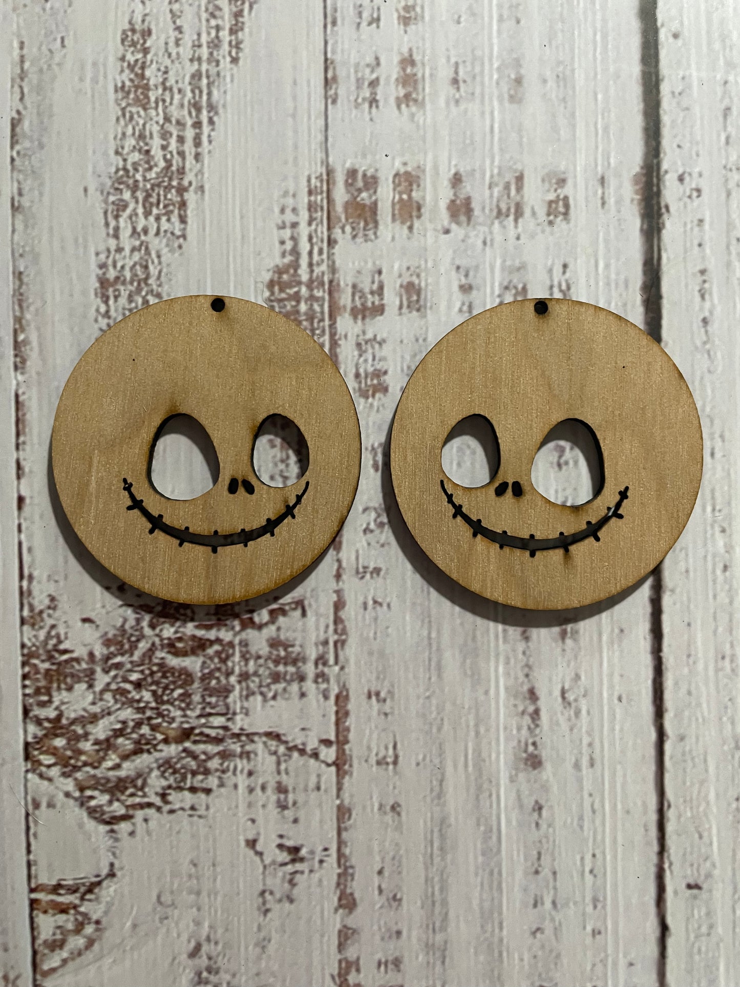 Halloween Blank Wood Earrings. DIY jewelry. Unfinished laser cut wood jewelry. Wood earring blanks. Unfinished wood earrings. Wood jewelry blanks.