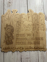 Voodoo Shoppe Sign Blank Set