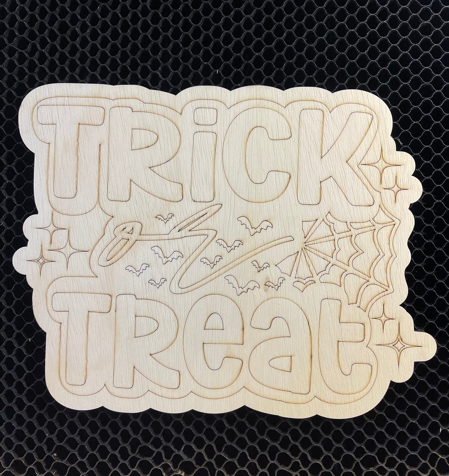 Trick or Treat Sign Blank Set