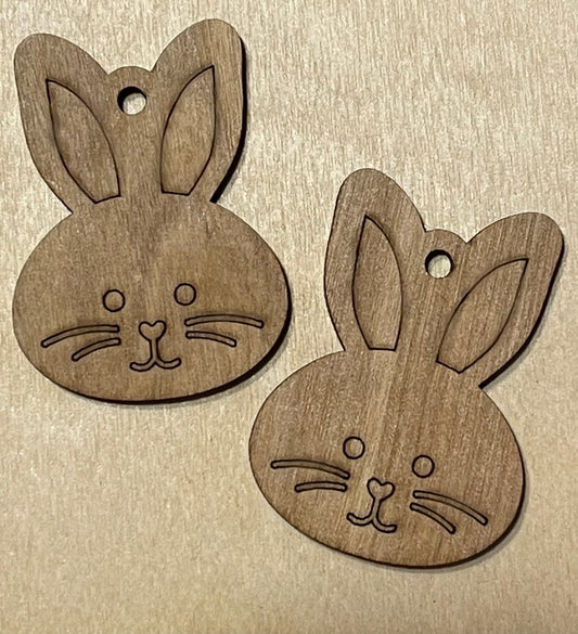 Easter Blank Wood Earrings. DIY jewelry. Unfinished laser cut wood jewelry. Wood earring blanks. Unfinished wood earrings. Wood jewelry blanks.