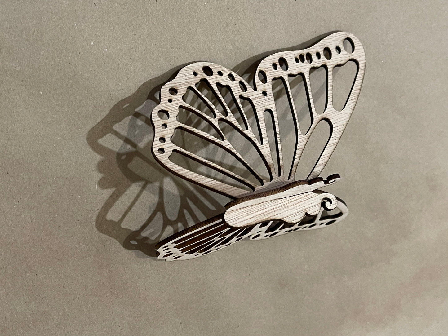 3D Butterfly Unfinished Wood Blank. DIY wood cutout. Diy painting blank.