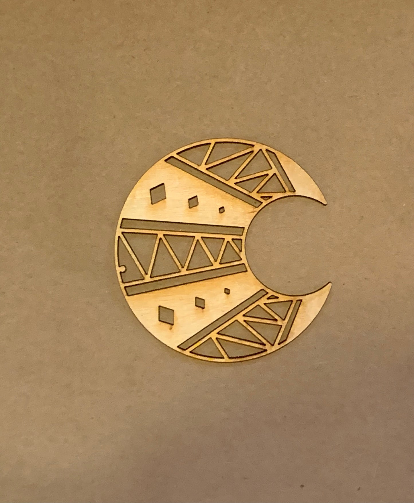 Set of 12 - 4” Moon Cut Out Unfinished Wood frame. Resin art frame. DIY wood cutout. Unfinished laser cut wood resin frame.