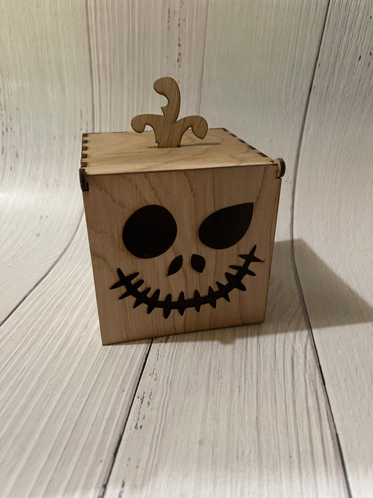 Pumpkin Light Box - Laser Cut Unfinished Wood Project