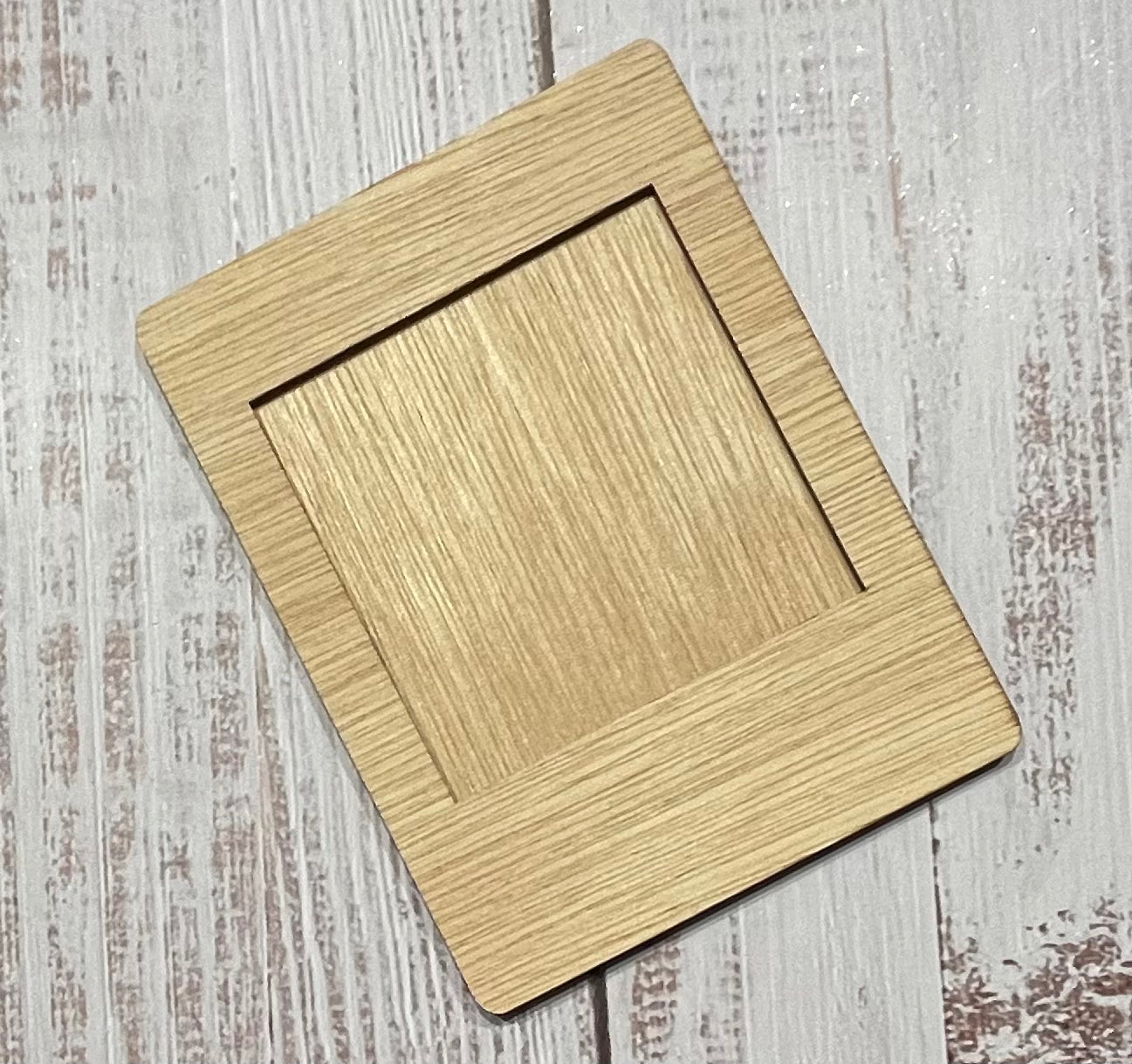 Sticky Note Holder Unfinished wood blank set