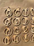 Elf Letter Unfinished wood ornament