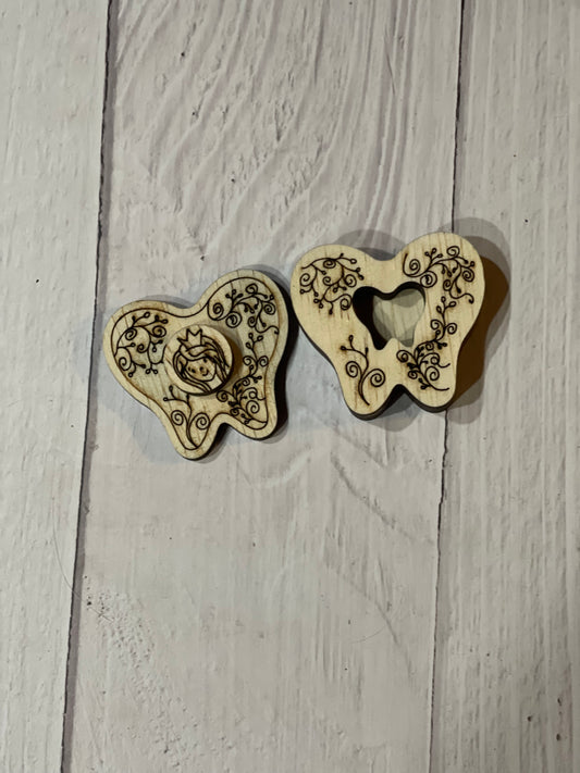 Tooth Fairy box. DIY wood cutout.